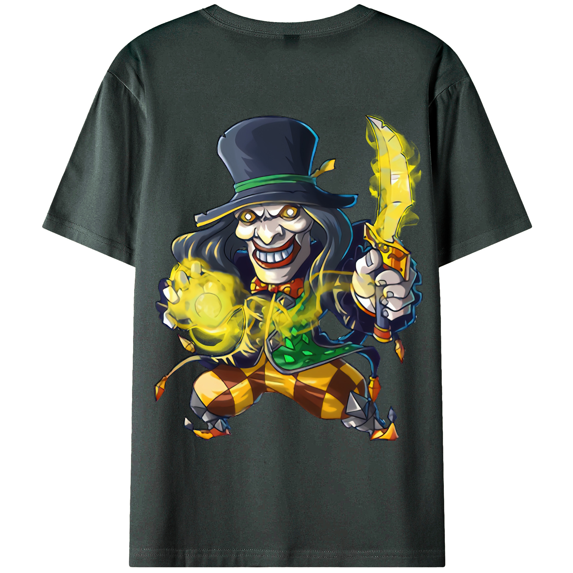 （画像用） リーグ・オブ・レジェンド League of Legends LOL 綿100％ メンズ半袖Tシャツ（バックプリント） 通気性